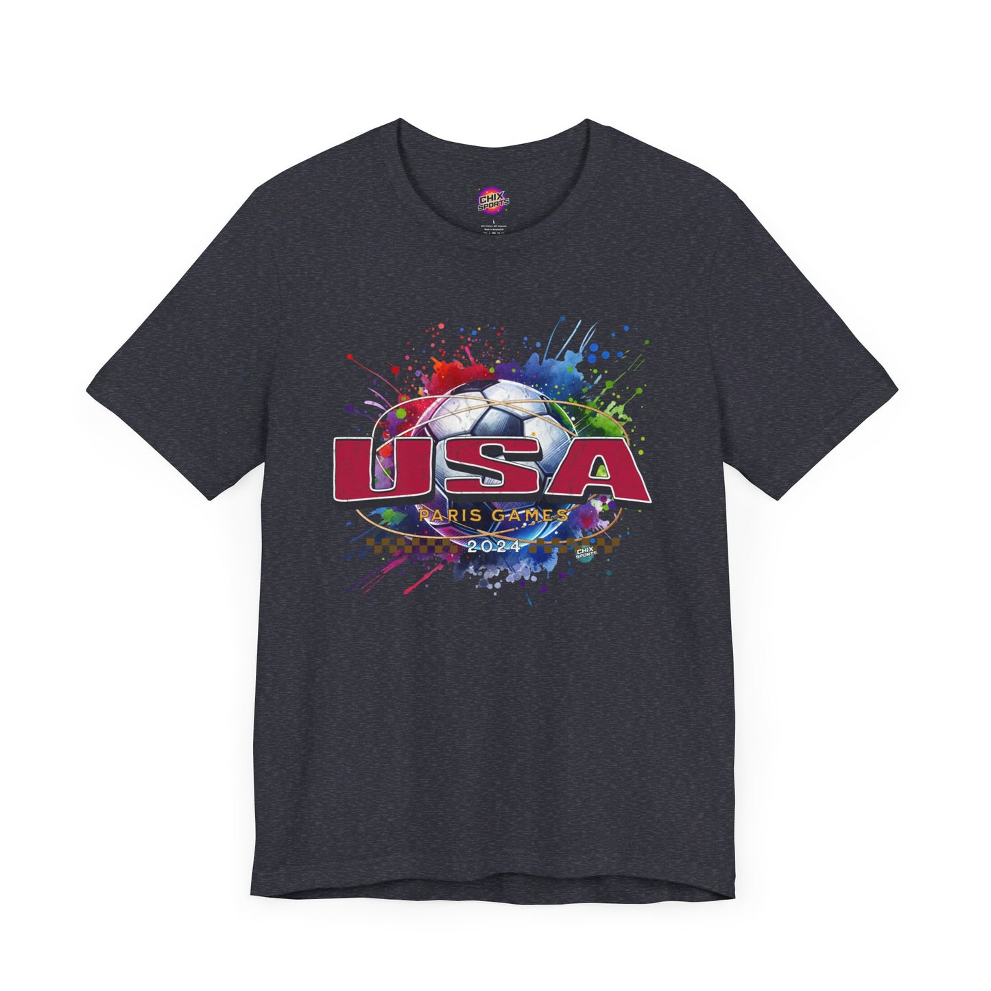 U.S. Women's Soccer Fans T-shirt Red USA