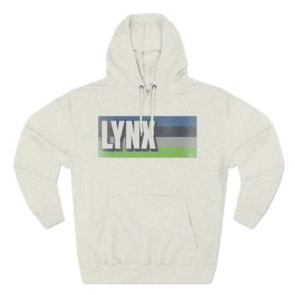 Lynx Premium Vintage Print Basketball Hoodie