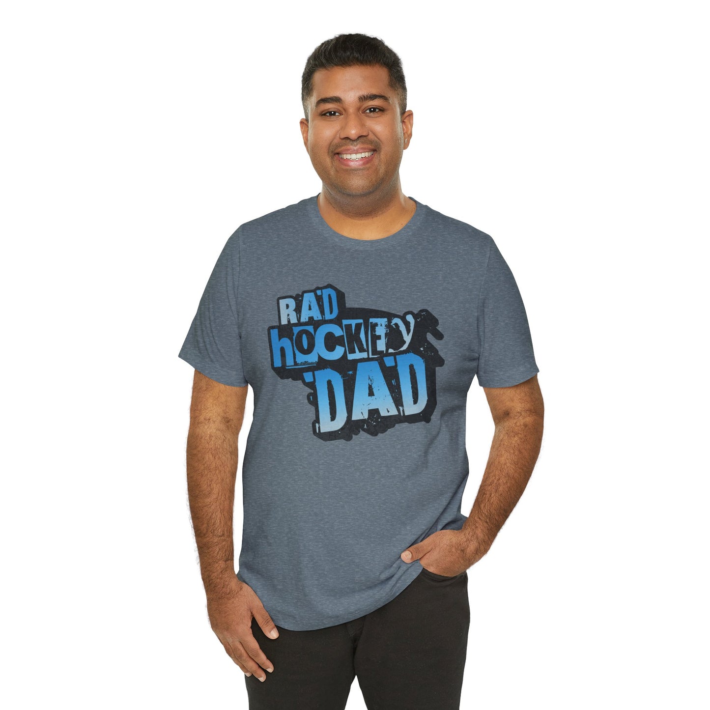 Rad Hockey Dad Softblend T-shirt