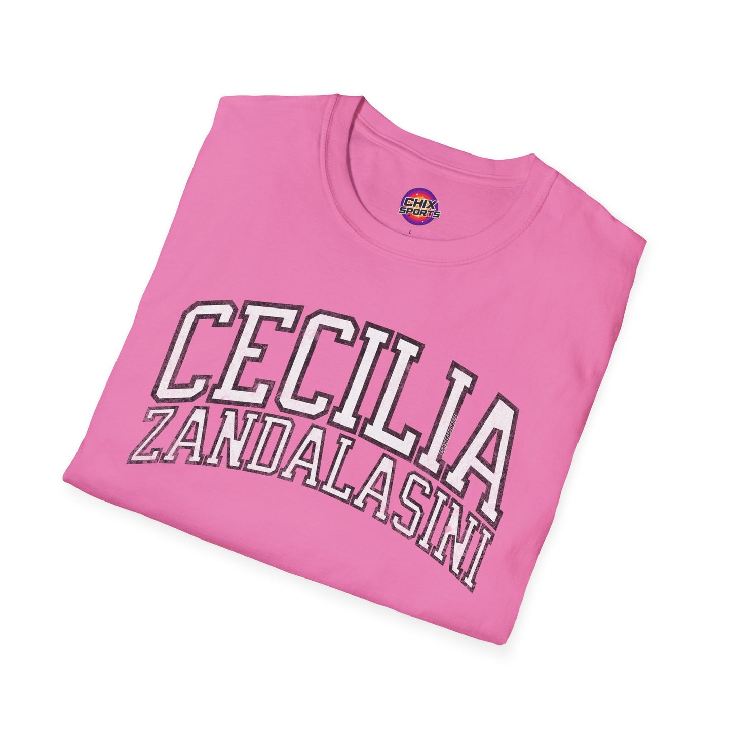 Cecilia Zandalasini Lynx Women's Basketball Vintage Style Shirt