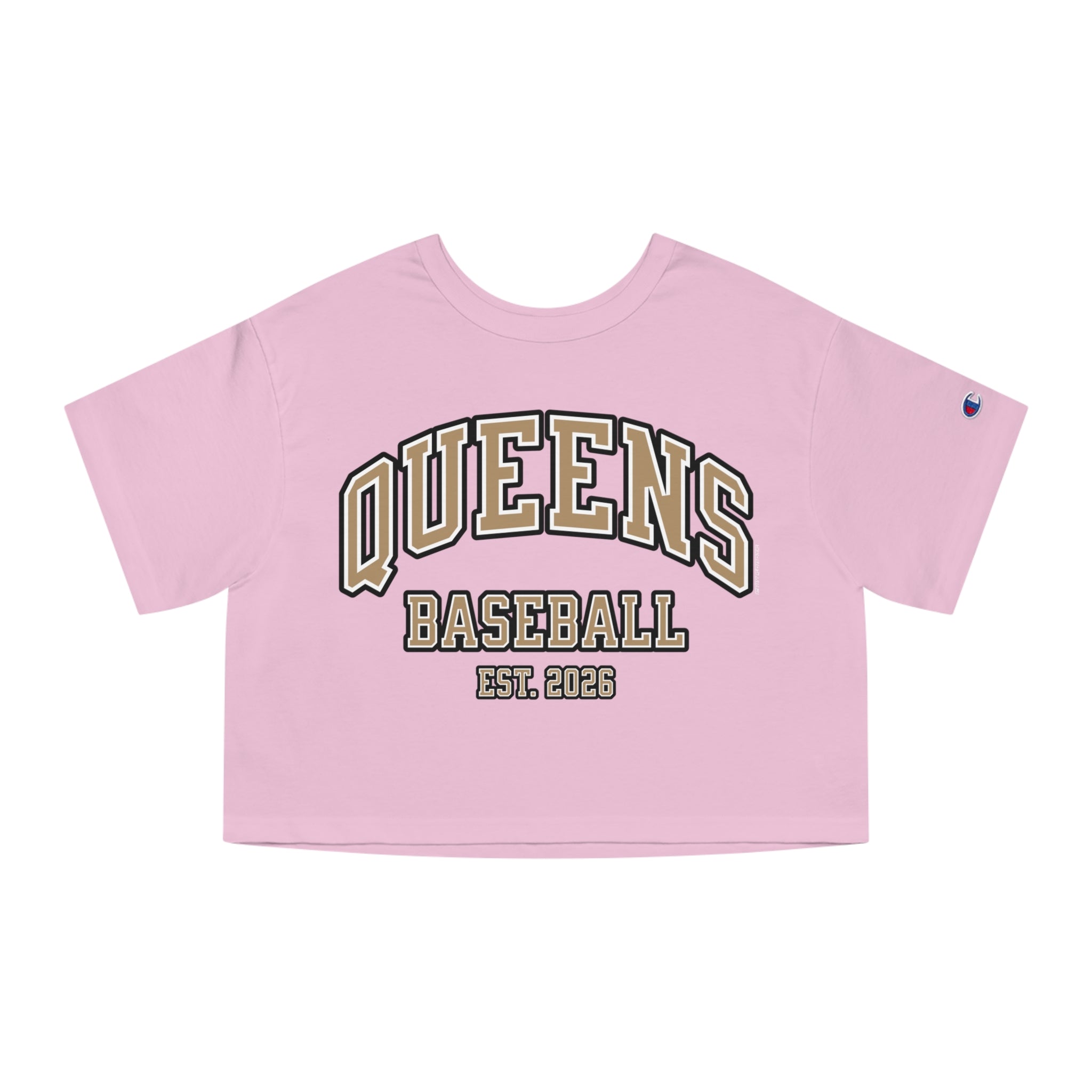 Queens Baseball Crop Top