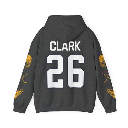 Emily Clark 26 Charge Hockey Heavy Hoodie