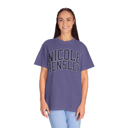 Nicole Hensley Frost Hockey Star Vintage Print Premium T-shirt