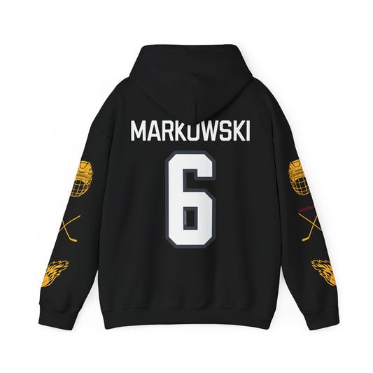 Stephanie Markowski 6 Charge Hockey Heavy Unisex Hoodie