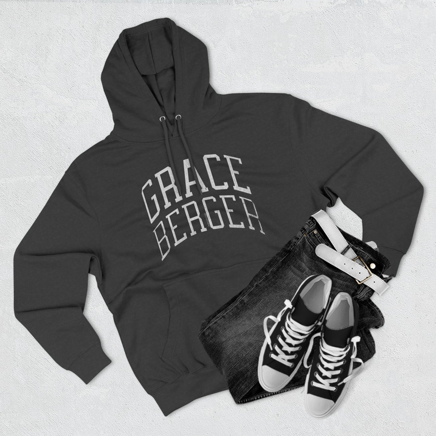 Grace Berger Fever Vintage Print Premium Hoodie