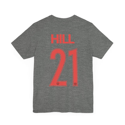 Rachel Hill 21 Bay City Soccer Softblend T-shirt