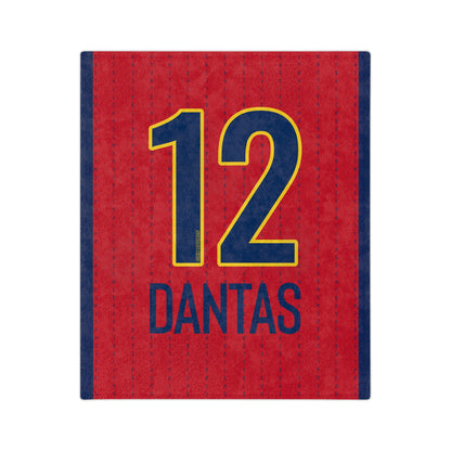 Damiris Dantas 12 Indiana Plush Microfiber Blanket