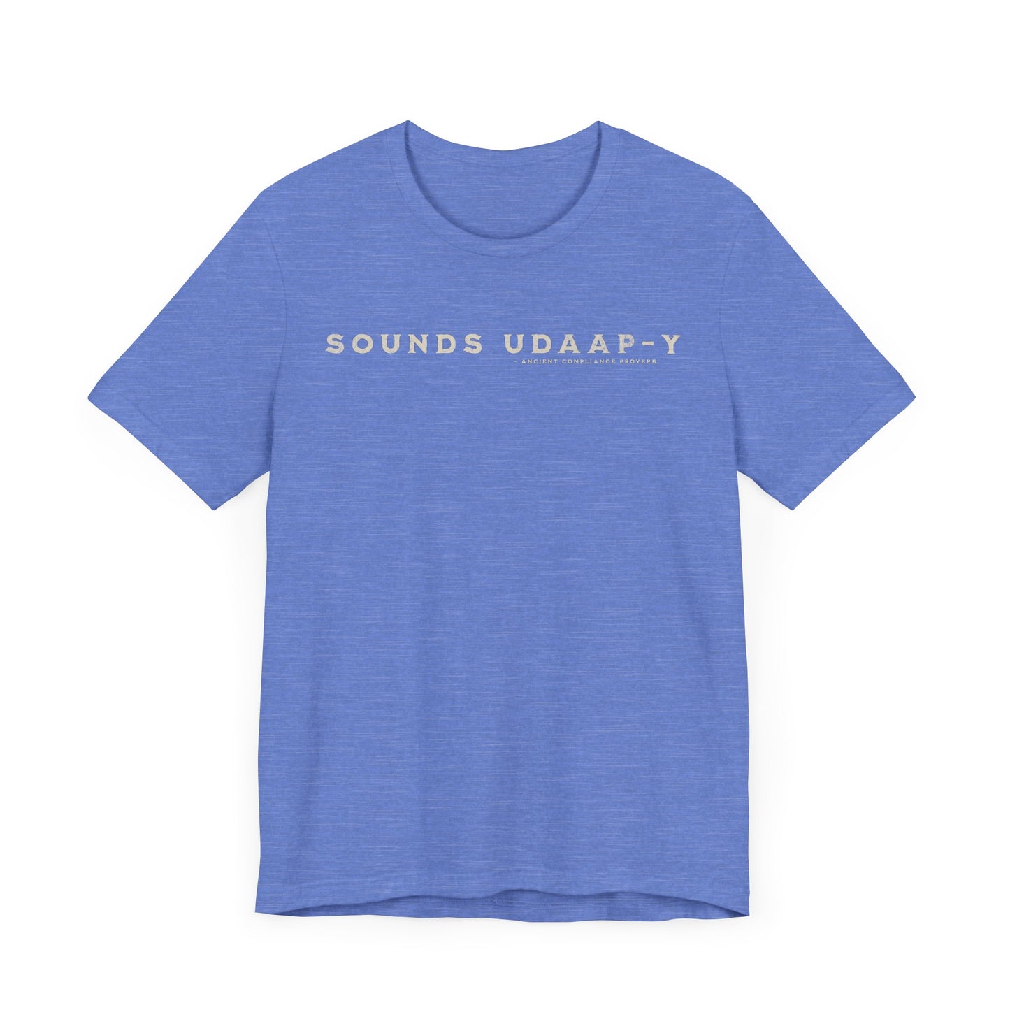 Sounds UDAAP-y Skull Shirt Tan & Blue