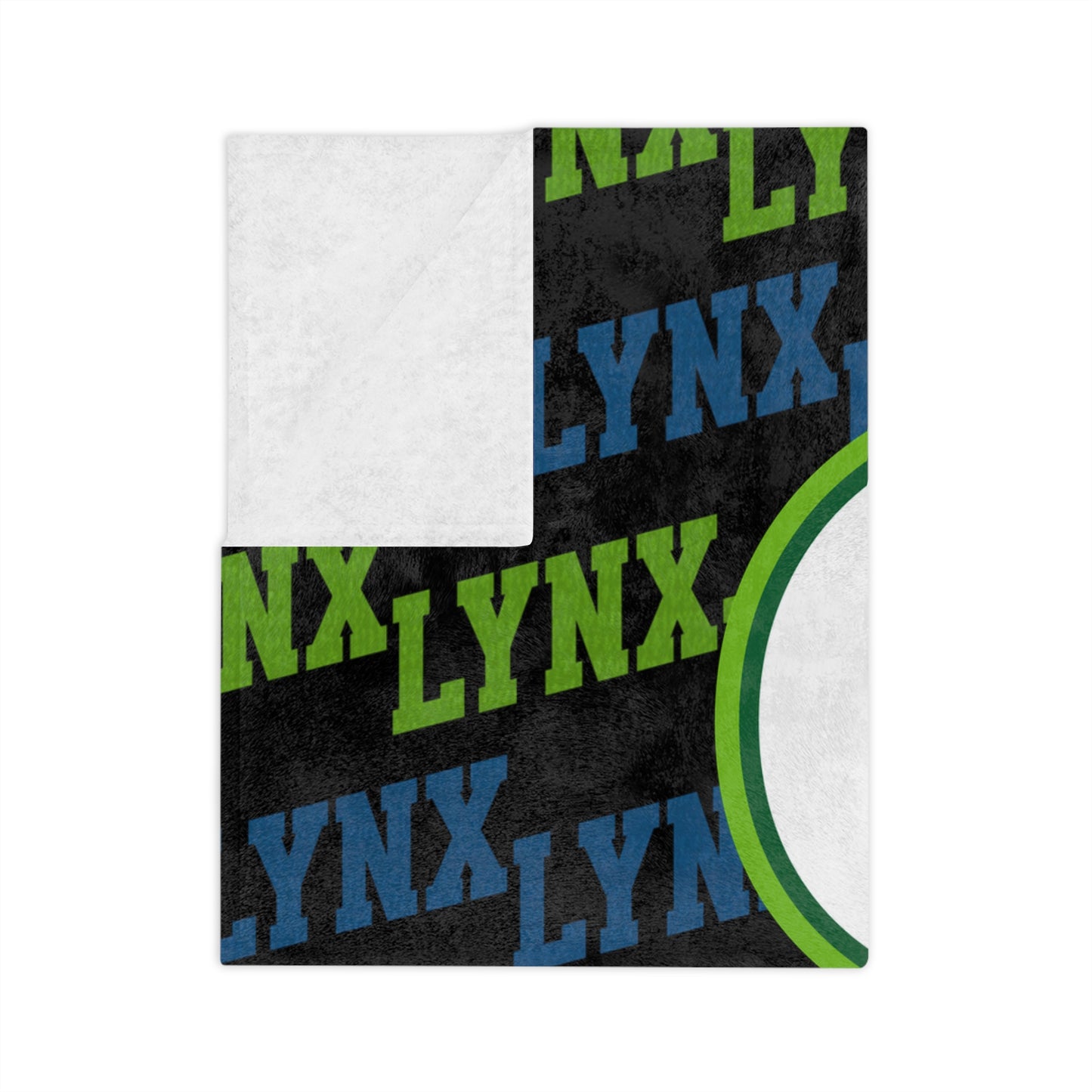 Alanna Smith 8 Lynx Plush Microfiber Blanket