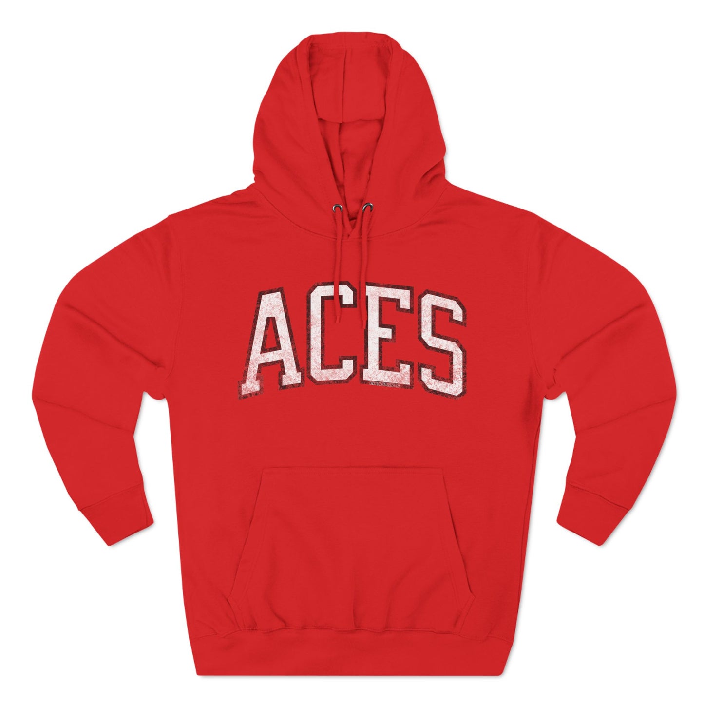 Aces Basketball Vintage Print Premium Hoodie