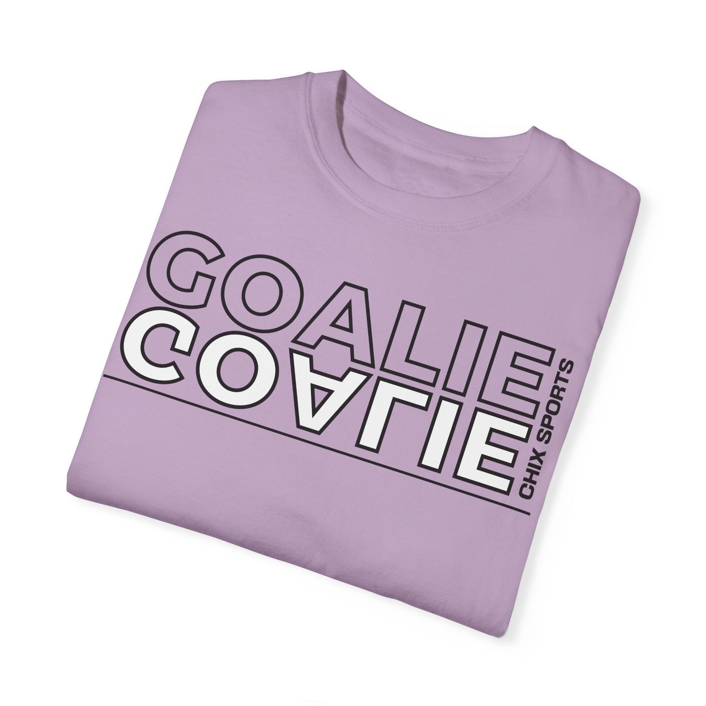 Outline GOALIE Position Garment-Dyed T-shirt