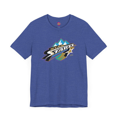 Utah Starzz Vintage WNBA League Throwback T-shirt