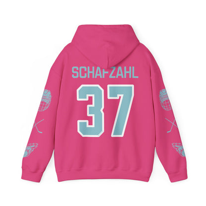 Theresa Schafzahl 37 Heavy Fleet Hoodie