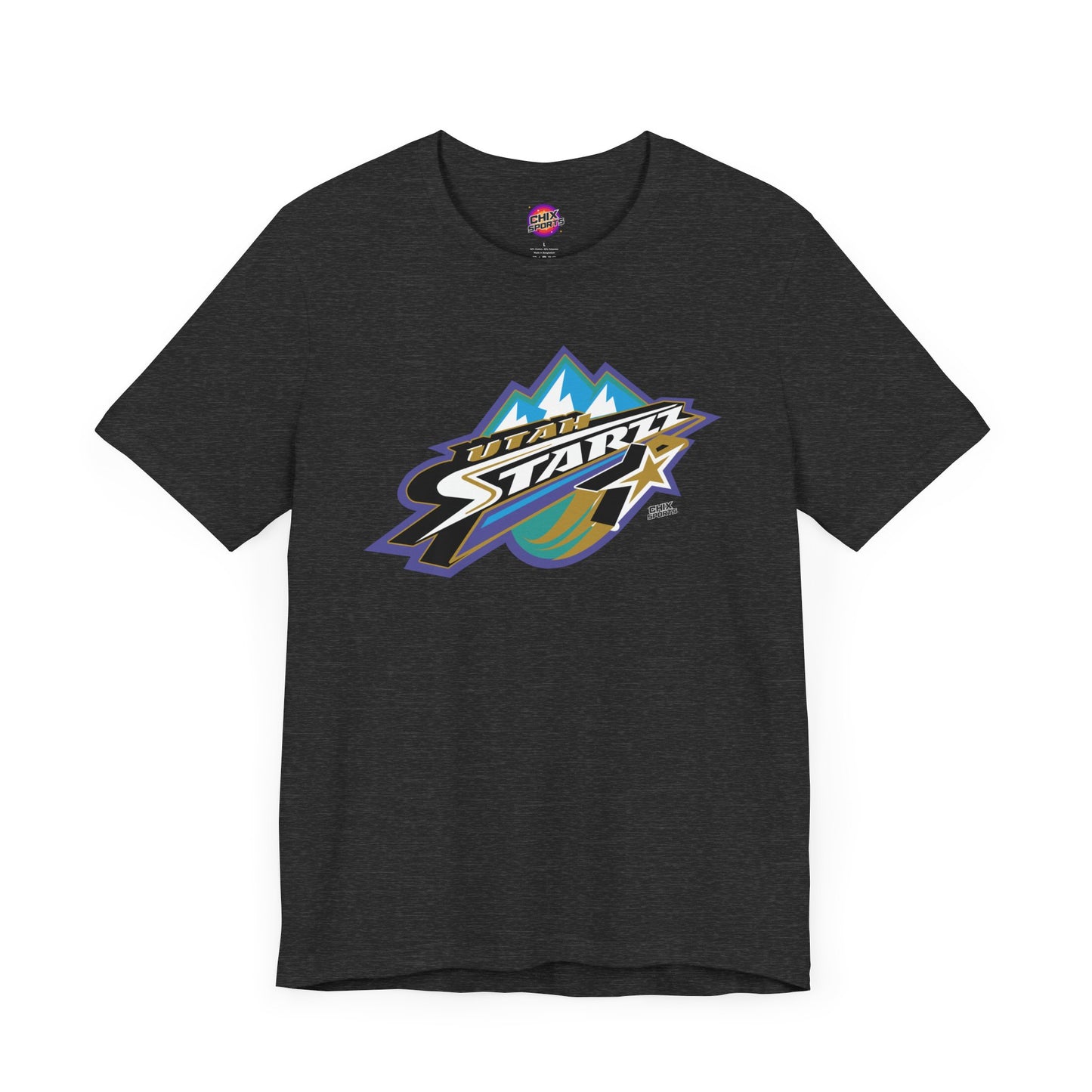 Utah Starzz Vintage WNBA League Throwback T-shirt