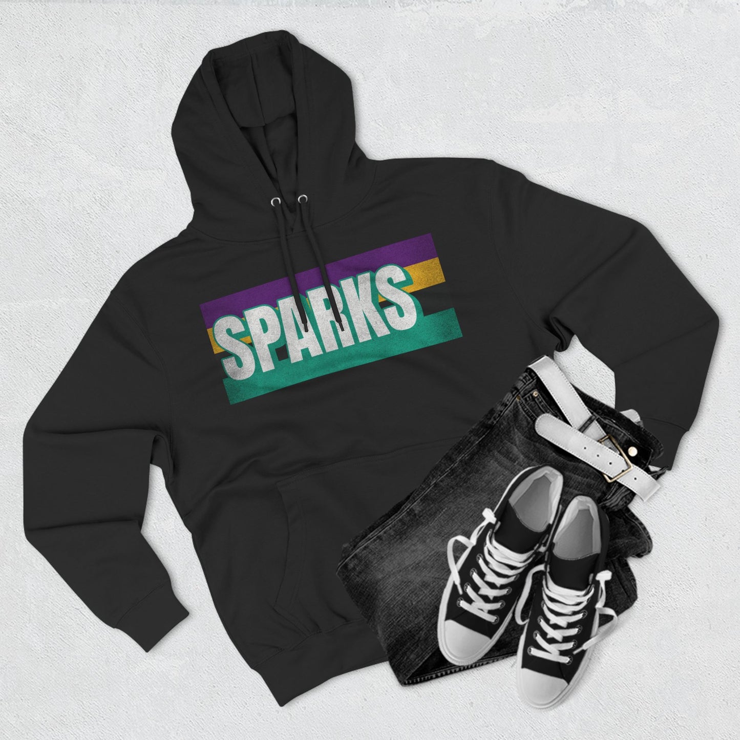 Sparks Premium Vintage Style Hoodie