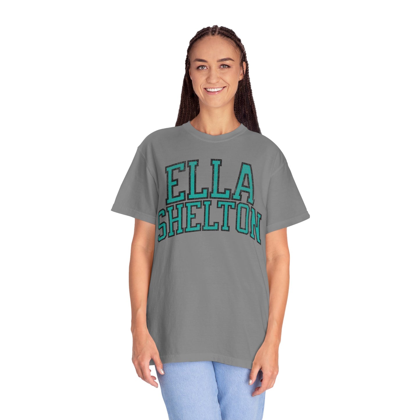 Ella Shelton Sirens Hockey Star Vintage Print Premium T-shirt