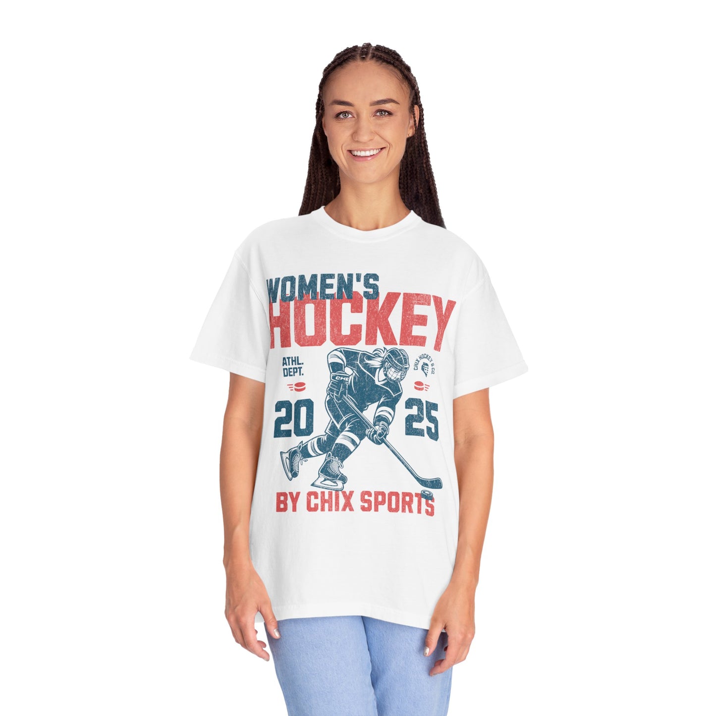 Women's Hockey Shirt Vintage Style