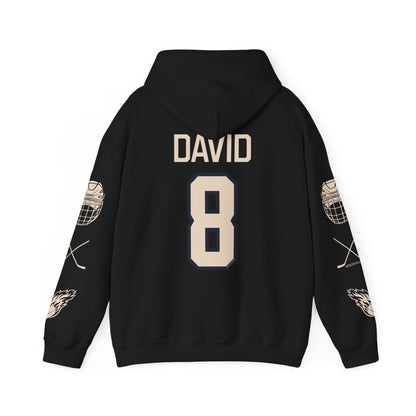 Gabrielle David 8 Victoire Hockey Heavy Hoodie