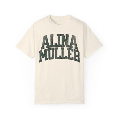 Alina Muller Boston Hockey Star Vintage Print Premium T-shirt