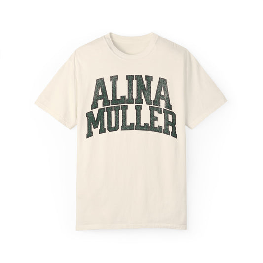 Alina Muller Boston Hockey Star Vintage Print Premium T-shirt