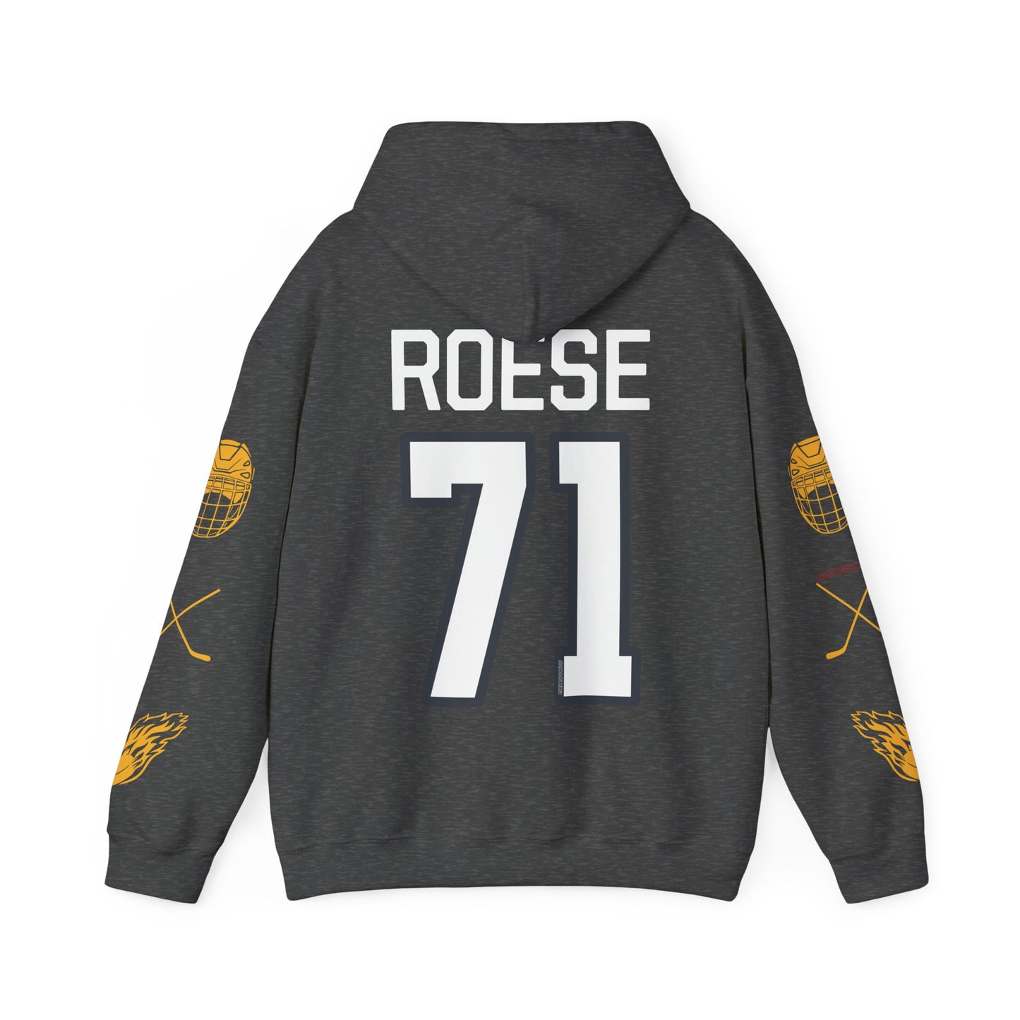 Jincy Roese 71 Charge Hockey Heavy Hoodie