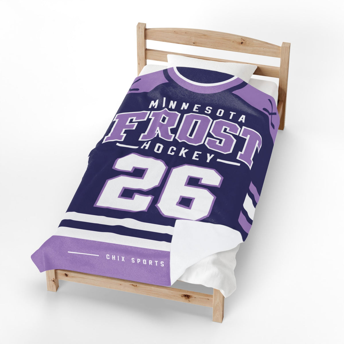 Minnesota Frost Plush Blanket