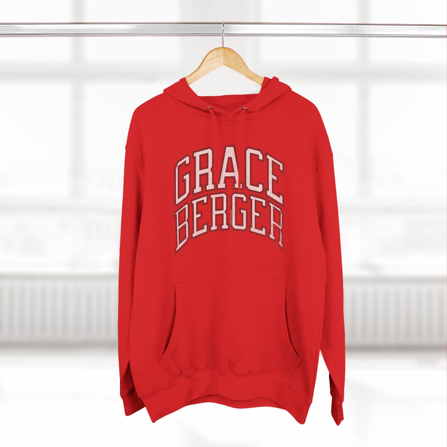 Grace Berger Fever Vintage Print Premium Hoodie