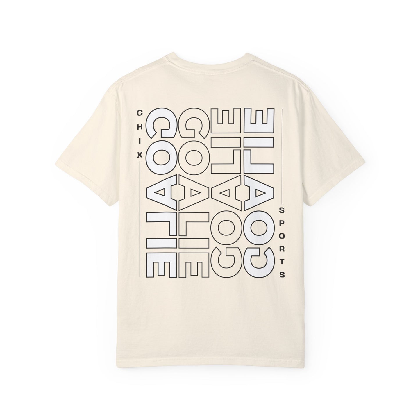 Outline GOALIE Position Garment-Dyed T-shirt