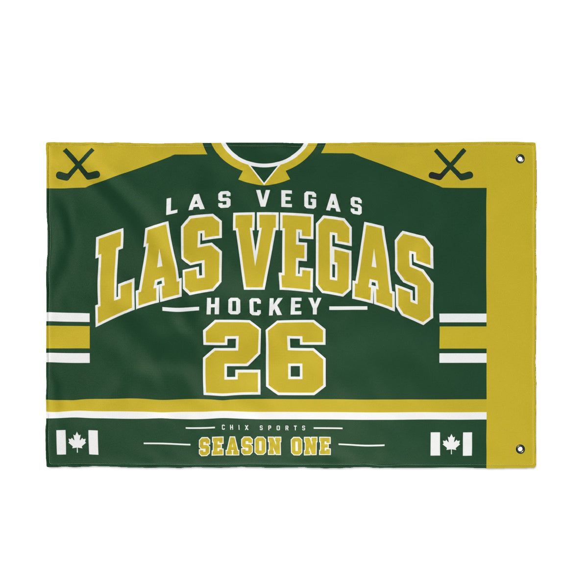 Las Vegas Women's Hockey 36 x 24 Double-Sided Flag