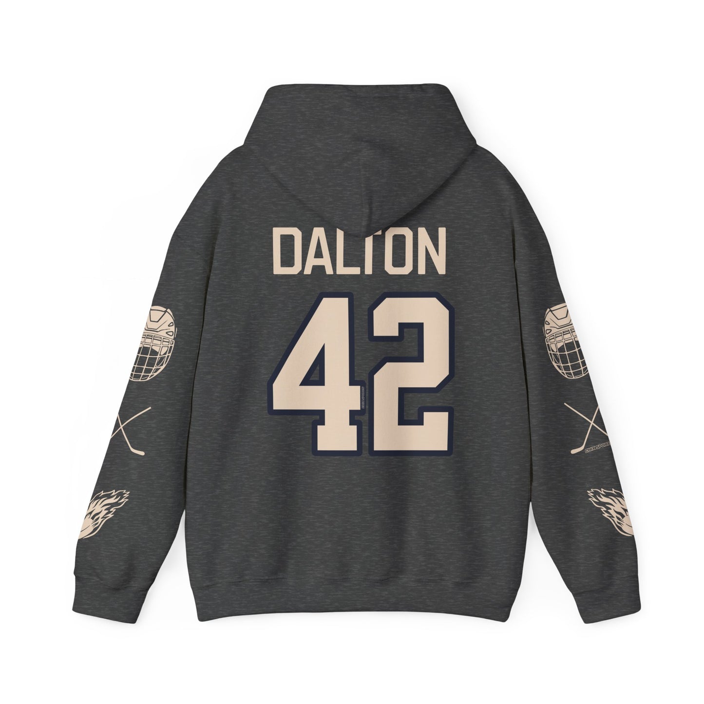 Claire Dalton 42 Victoire Hockey Heavy Hoodie