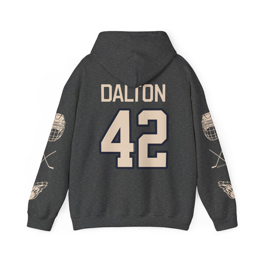 Claire Dalton 42 Victoire Hockey Heavy Hoodie