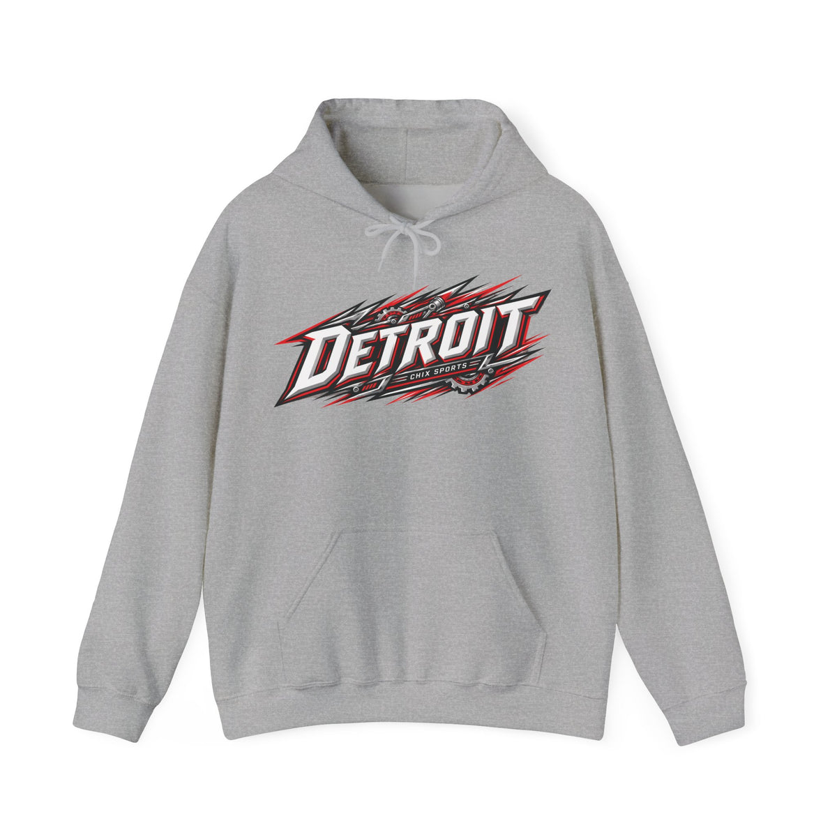 Shiann Darkangelo Detroit Hockey Club Unisex Moto Hoodie