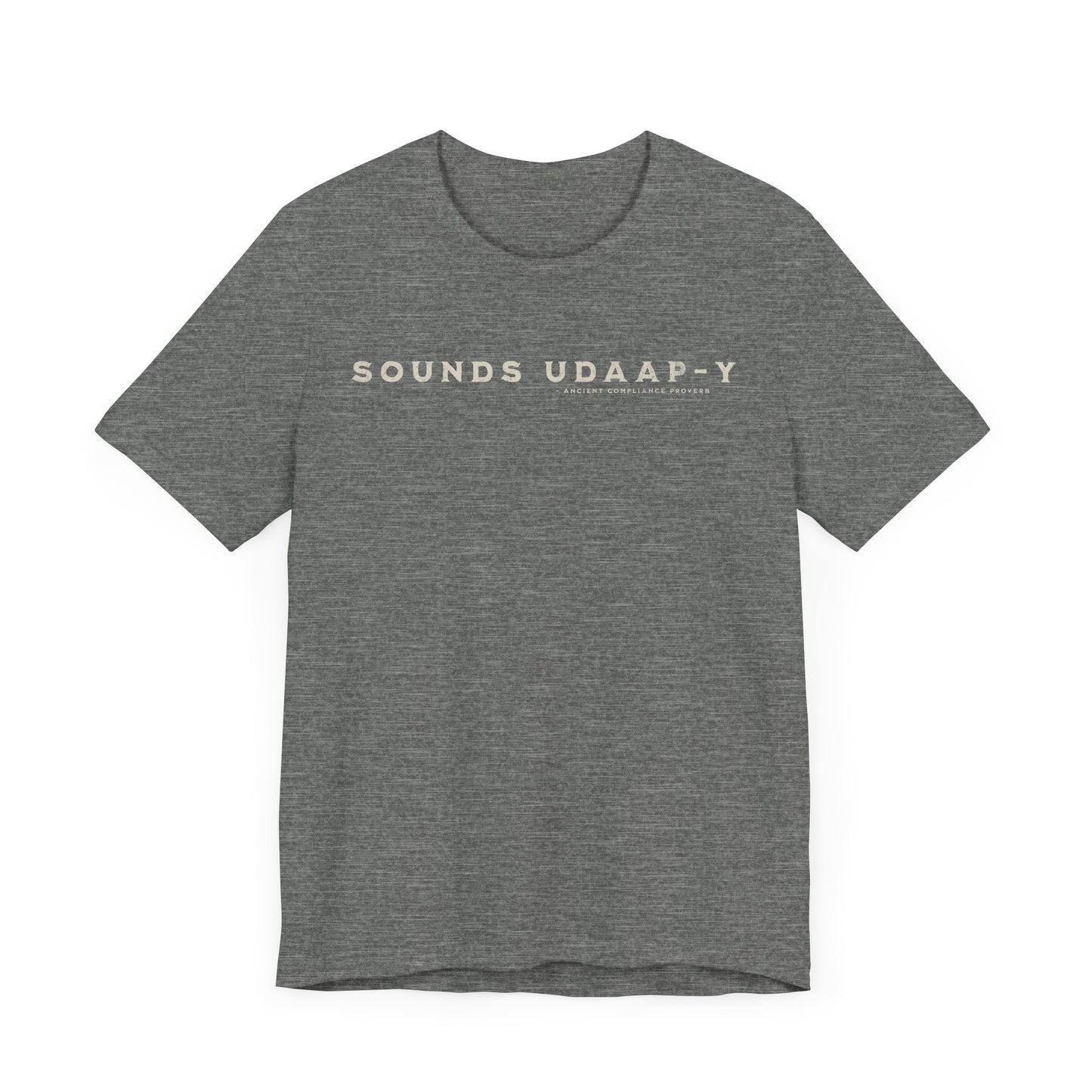 Sounds UDAAP-y Skull Shirt Tan & Blue