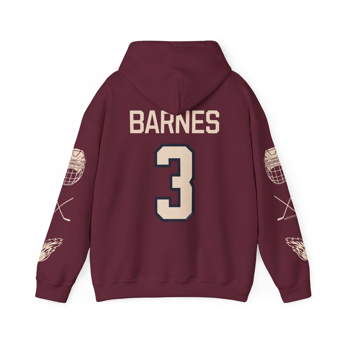 Cayla Barnes 3 Victoire Hockey Heavy Hoodie