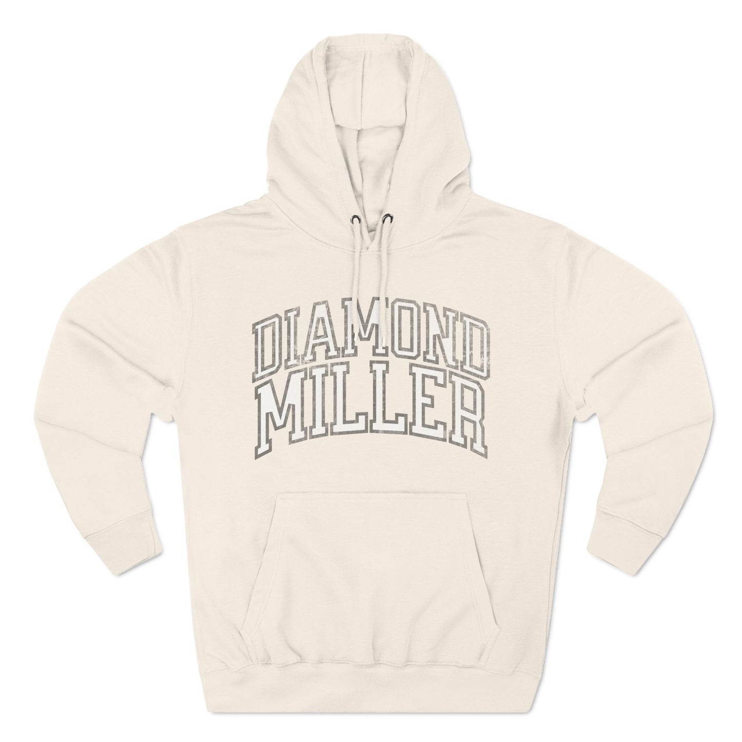 Diamond Miller Lynx Vintage Print Premium Hoodie