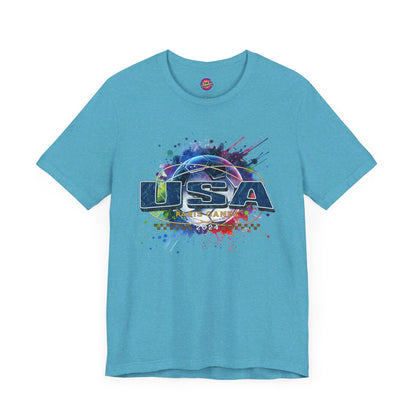 U.S. Women's Soccer Fans T-shirt Blue USA