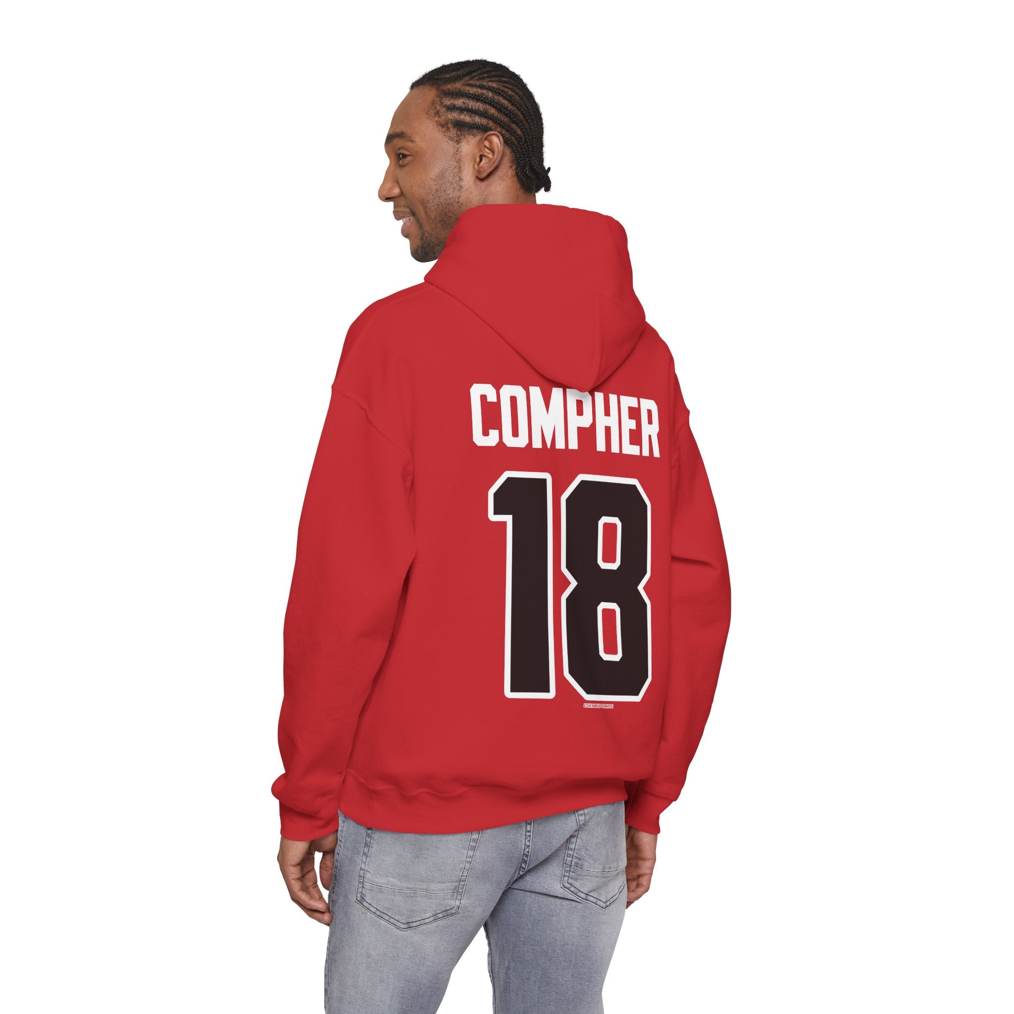 Jesse Compher Detroit Hockey Club Unisex Hoodie