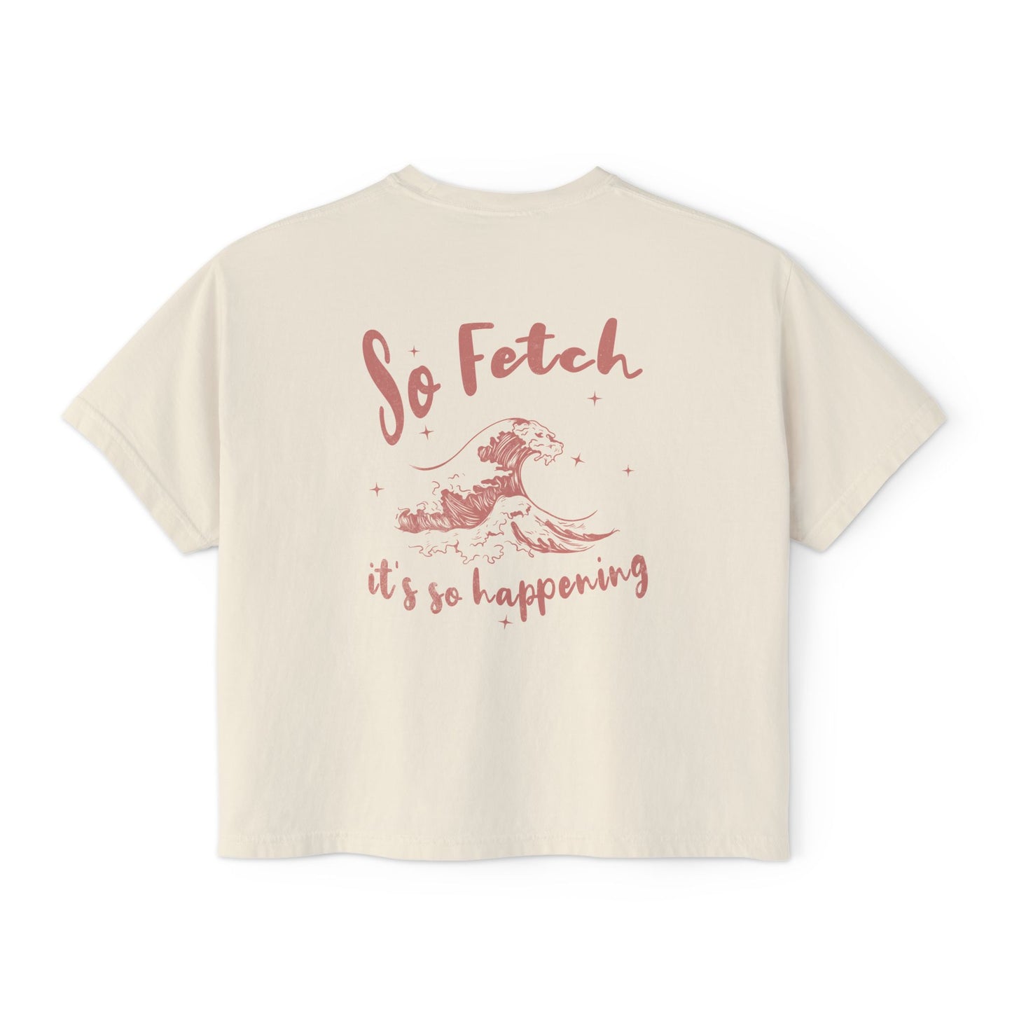 Women's Surf "So Fetch" Boxy Shirt