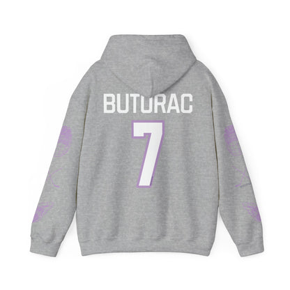 Claire Butorac 7 Frost Hockey Heavy Hoodie