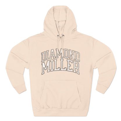 Diamond Miller Lynx Vintage Print Premium Hoodie