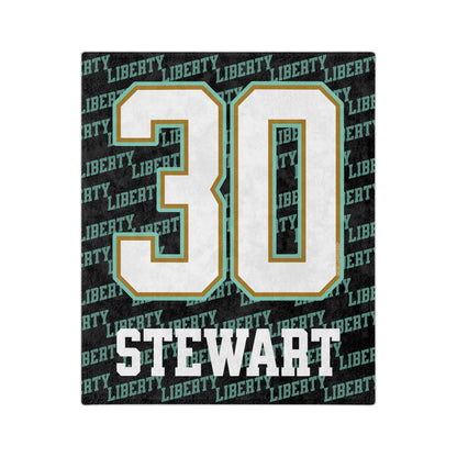 Breanna Stewart 30 Liberty Plush Microfiber Blanket