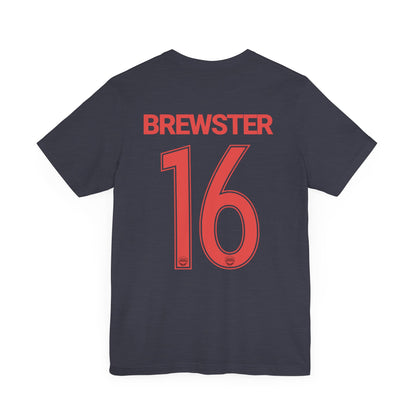 Jordan Brewster 16 Bay City Soccer Softblend T-shirt