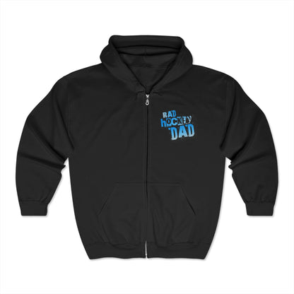 Rad Hockey Dad Heavy Full Zip Hoodie