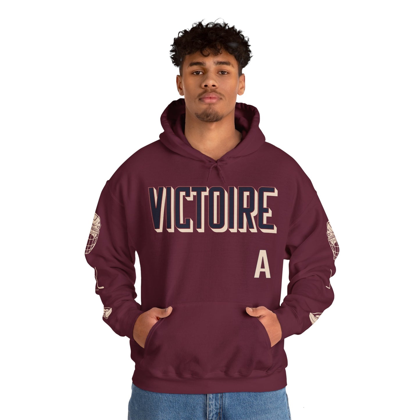 Laura Stacey 7 Victoire Hockey Heavy Hoodie