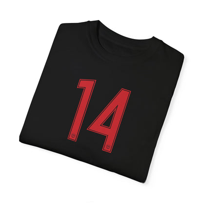 Claire Hutton 14 KC Current Player Premium T-shirt