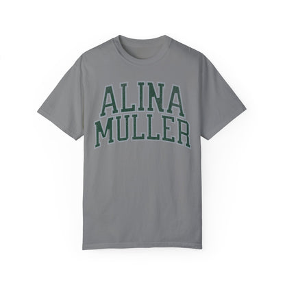 Alina Muller Boston Hockey Star Vintage Print Premium T-shirt