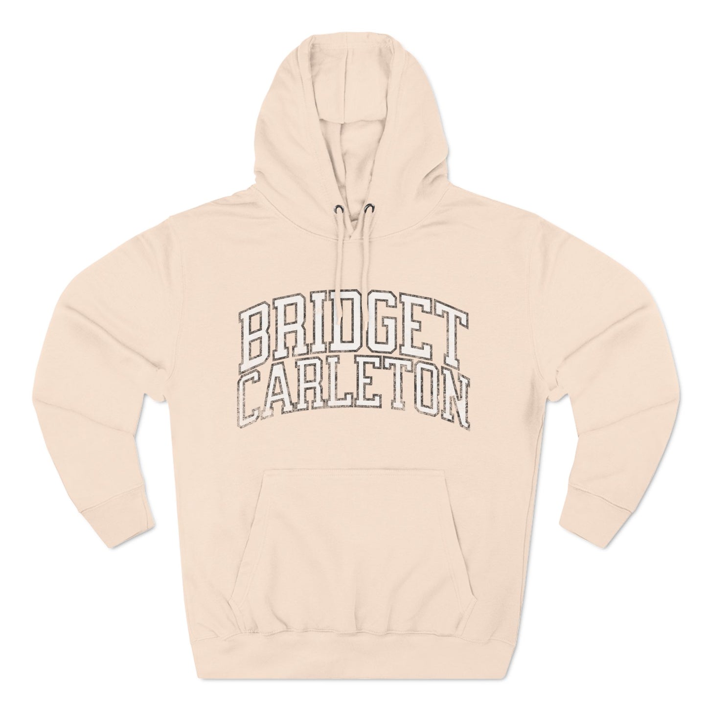 Bridget Carleton Lynx Vintage Print Premium Hoodie