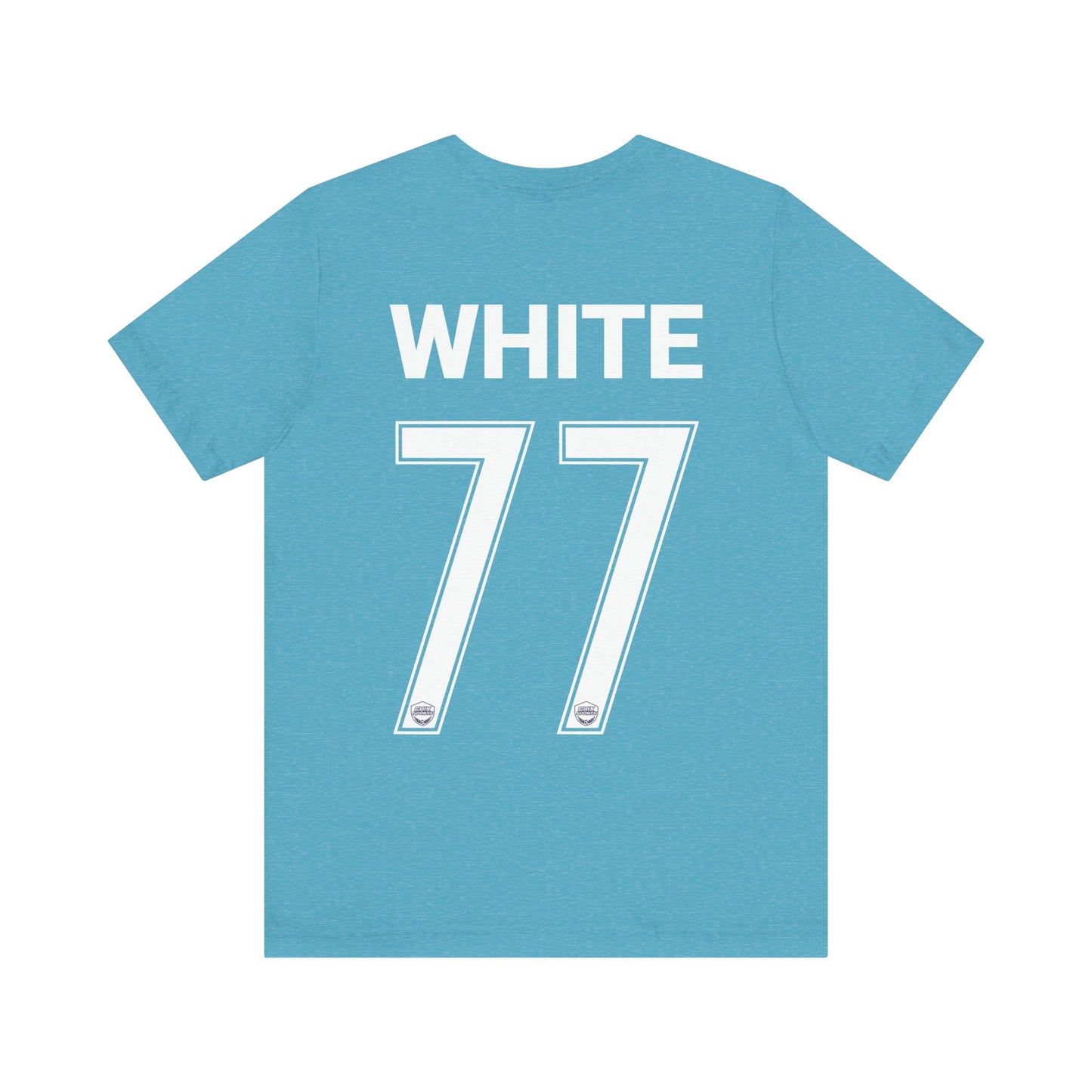 Madison White Racing Goalie Softblend T-shirt