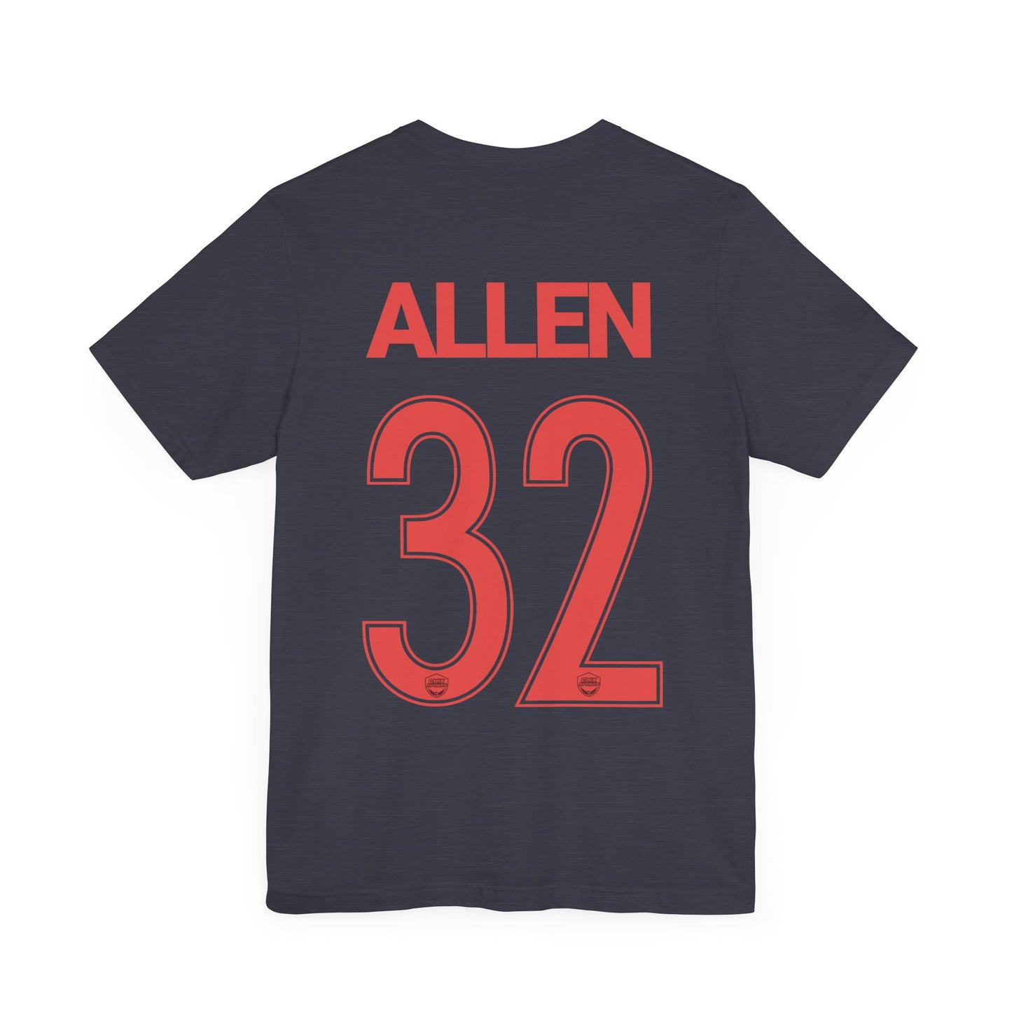 Emmie Allen 32 Bay City Soccer Softblend T-shirt