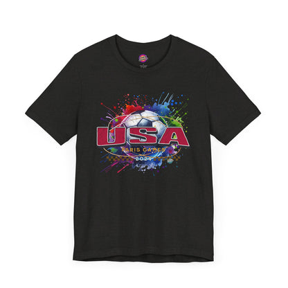 U.S. Women's Soccer Fans T-shirt Red USA